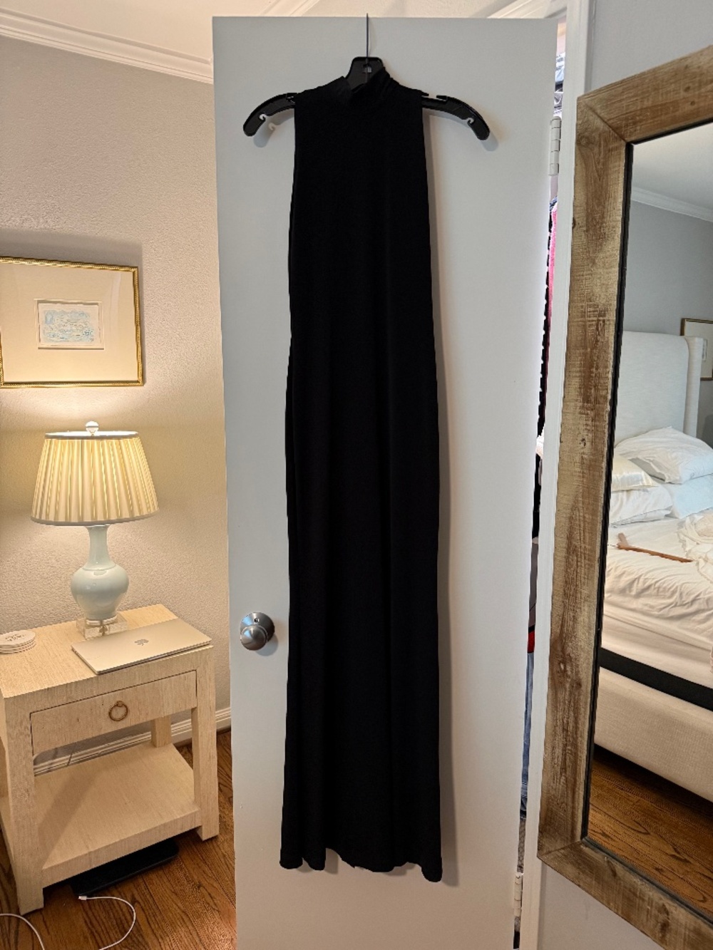 Alice and Olivia Black Erika Maxi Dress